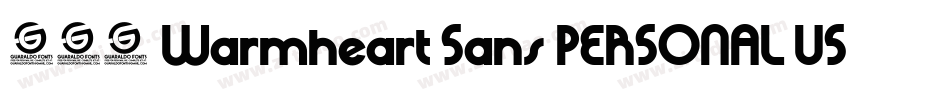 212 Warmheart Sans PERSONAL USE字体转换